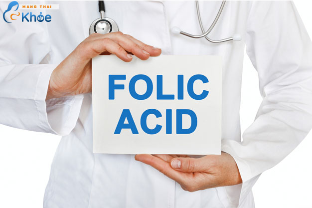 bổ sung acid folic cho bà bầu 3 tháng đầu